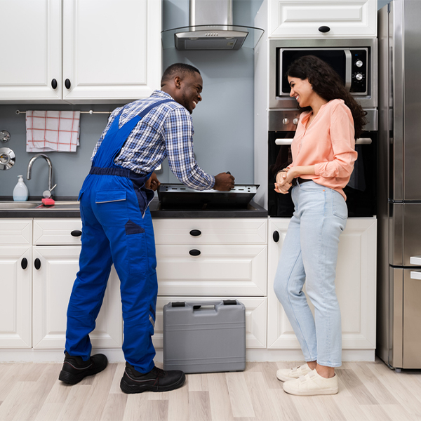 how long does it typically take to complete cooktop repair services in Baileys Harbor